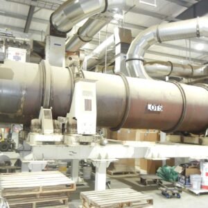 FMC Link-Belt Roto-Shell Carbon Steel Drum Dryer w/ NECO Air Heating System