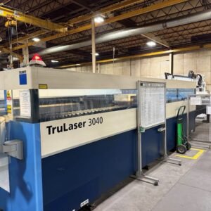 4000 Watt Trumpf Trulaser 3040 CO2 Laser, 2013 – 5′ x 10′ Table, Trumpf Liftmaster