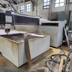 6′ x 12′ Flow Stonecrafter 0186271 Waterjet, 2009 – Garnet Hopper Included