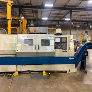 Doosan Puma 300LC CNC Lathe, 2006 – Low Hours, 15″ Chuck, Chip Conveyor, Programmable Tailstock, Presetter