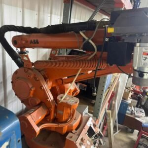 ABB IRB-1400 Welding Robot with Miller Deltaweld 452 and Robotic Interface II Weld Controller