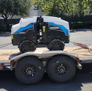 Doosan DTR3275 Trench Roller, 2023 – Remote Controlled, 32”/24” Drum, Diesel – Only 4.5 Hours!