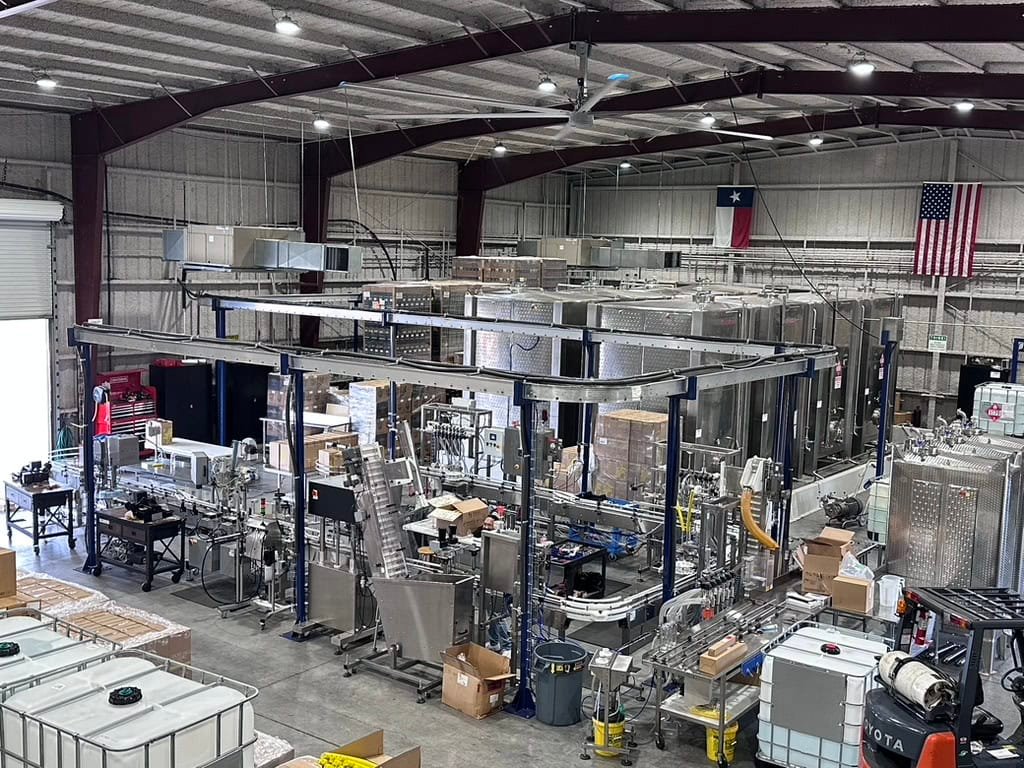 Inline Filling Systems Complete Used Bottling & Labeling Line for Spirits (GNS 80 Proof Vodka) – Labeler, Filler, Capper, Conveyor, Heat Tunnel, Turntables & More – C1D2 Hazardous Location Rated, 2024