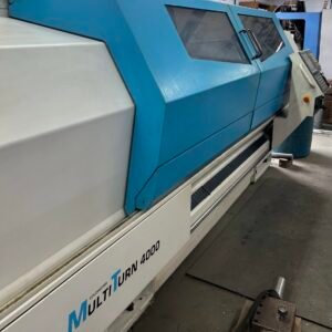 Clausing Colchester Multiturn 4000 CNC Lathe, 2007 – Low Hours, Steady Rest, 16″ 4-Jaw Chuck
