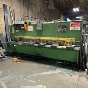 1/4″ x 10′ Atlantic 10X1/4HD Hydraulic Shear, 1984