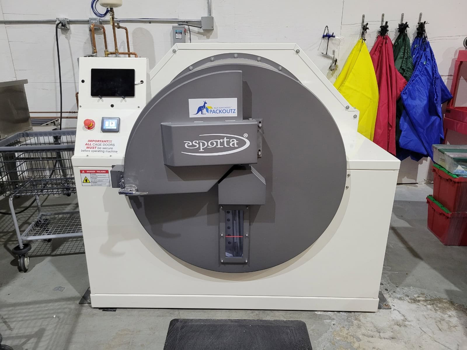 2023 Esporta IS-4200 Soft Contents Washing System – 100lb Capacity w/ Verified Install & Chemical Feed
