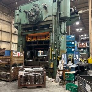 500 Ton US Industries S4-500-96-60 Hydraulic Press, 1963