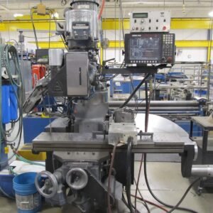 Bridgeport Series 1 CNC Knee Mill – Aniliam CNC Control, Yasua Indexer, Kwik Switch 200 Spindle, Tool Spray Lube