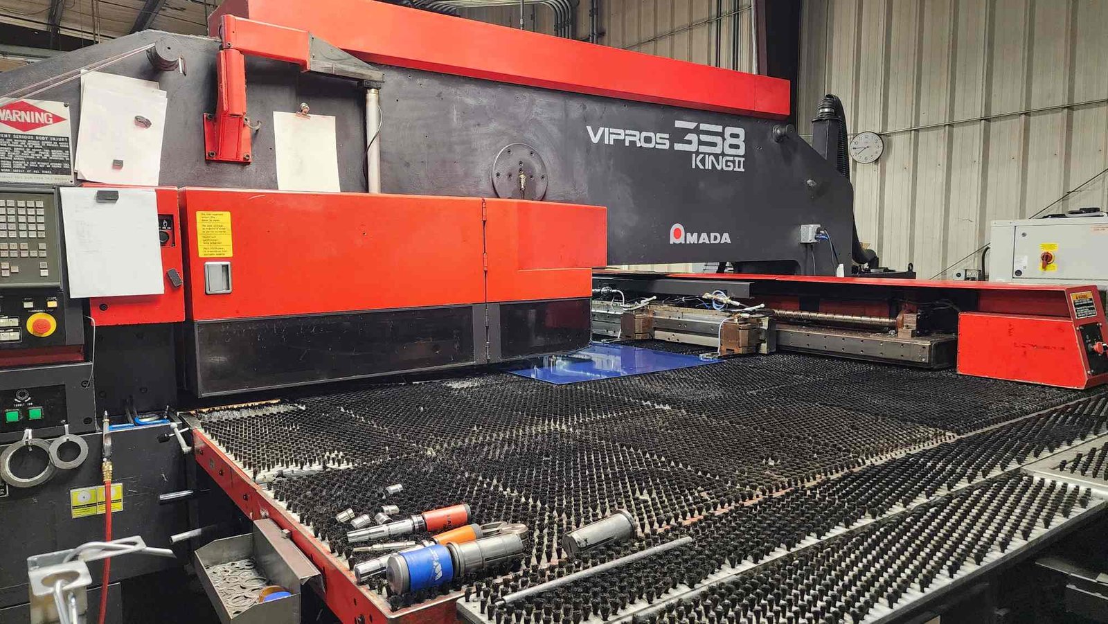 33 Ton Amada Vipros 358 King II CNC Turret Punch, 2000