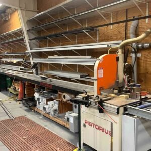 20″ Pistorius SC20P Single Cut Chop Saw, 2007