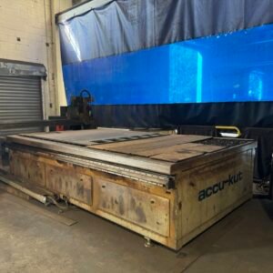 6′ x 12′ AKS CNC Plasma, 2008- XD Upgrade, Backup Computer, Dust Collector