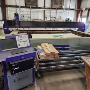 6′ x 12′ Retro Systems Aqua Hornet Waterjet, 2011 – 90,000 PSI