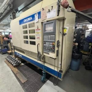 Okuma MC-V4020 VMC, 2001 – 4th Axis Ready, 15K RPM Spindle