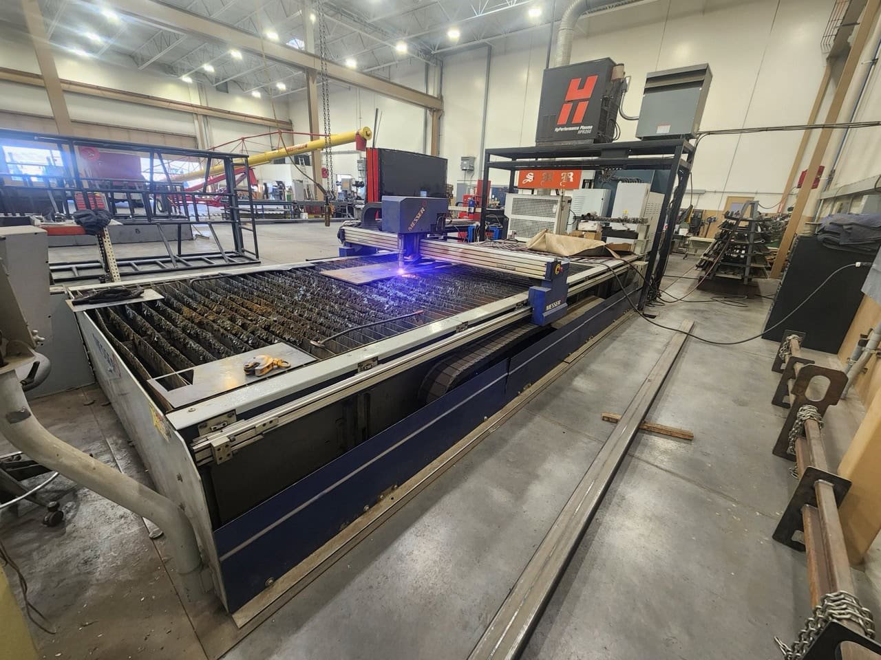 7′ x 16′ Messer Metal Master Plus, 2006 – HPR260 High Definition Plasma Table