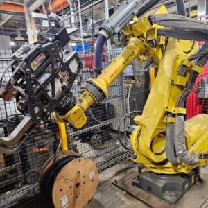 FANUC R-2000iB/210F Robot, 2015 – Milco Spot Weld Gun, Integrated Tolomatic IMA33 Servo, Reidel Chiller