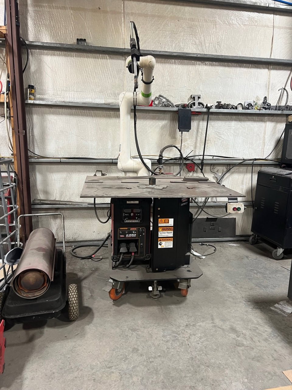 Lincoln Electric Cooper Welding Cobot, 2023 – Fanuc CRX-10iA/L, Lincoln R450 PowerWave