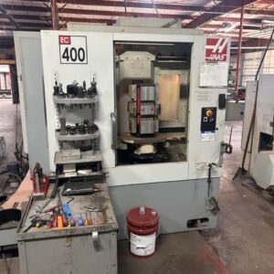 Haas EC-400 Horizontal Machining Center, 2006 – Through Spindle Coolant, Tombstone
