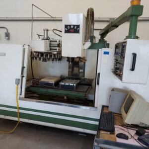Mighty Comet VMC 1000, 1994 – Spindle Chiller, 24 Tool Changer, Recirculating Coolant, Mitsubishi Control, Under Power