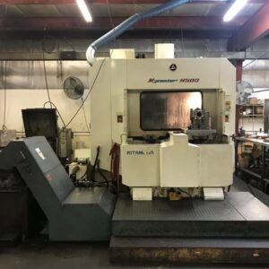 Kitamura Mycenter-500 500mm HMC, 1998 -10,000RPM, CAT50, Chip Conveyor, High Pressure Coolant, 4th Axis, Coolant Thru Spindle