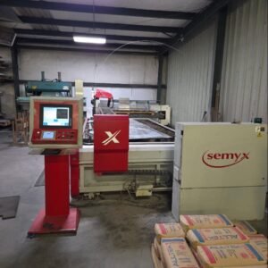 6′ x 12′ Semyx Optima 420 Waterjet, 2015 – KMT SL-V-60 Plus Pump, IDE Cutting Head