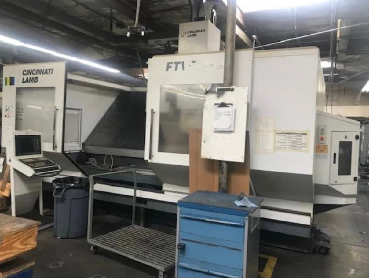 Cincinnati FTV5-2500 VMC, 2006 – Through Spindle Coolant