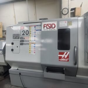 Haas SL-20T CNC Lathe, 2008 – Haas Servo Bar 300 Barfeed