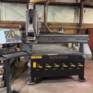 5’x10′ CAMaster Cobra CR-510   CNC Router, 2023 – Equipped with tooling and Software