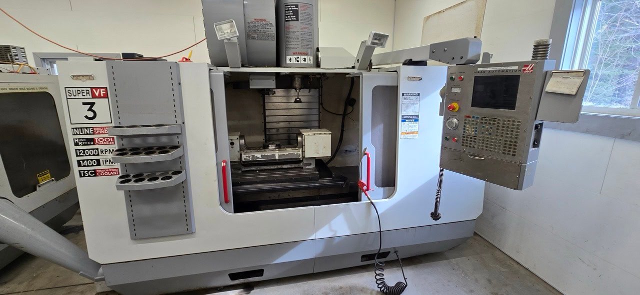 Haas VF-3SS UMC, 2005 – 5 Axis w/ Haas Rotary, TSC