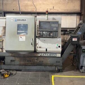 Okuma Captain L470 CNC Lathe, 2001