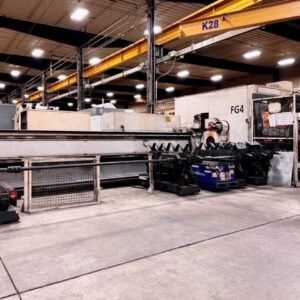 2,500 Watt Mazak Fabri Gear 150 Tube Laser, 2007 – 3D Cutting Capability, Recently Replaced Resonator