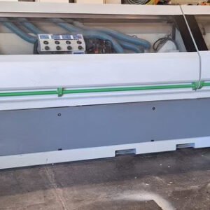 Biesse Polymac Akron 246 CNC Edgebander, 2005 – Corner Rounding, Pre Milling, New Motors, Under Power