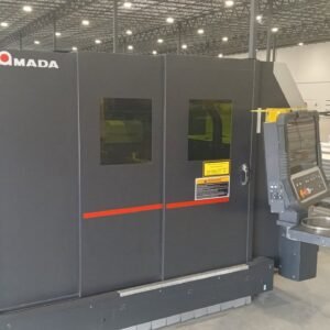 4000 Watt Amada Ventis 3015 AJ Fiber Laser, 2021 – 5′ x 10′ Table, Amada Dust Collector, Orion Chiller