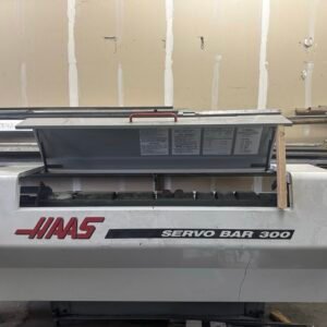Haas SL-20 CNC Lathe, 2001 – Live Tooling, Haas Servo Bar 300 Bar Feeder