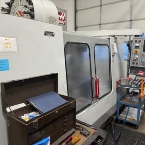 Haas VF-4 VMC, 2000 – Haas Rotary, Chip Auger, High Speed Machining