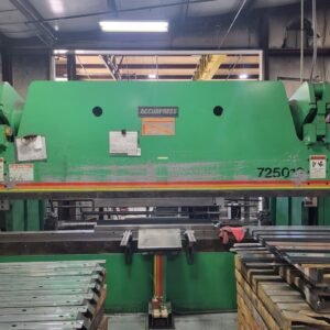 250 ton x 12′ Accurpress 725012, 1999