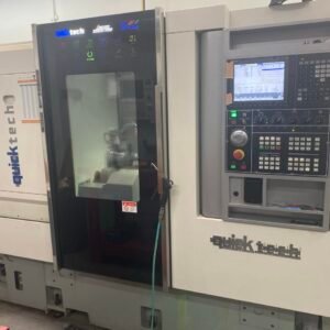 Quickteck I-42 Twin Multi-Axis Lathe, 2018 – 12′ Tracer Bar Feeder