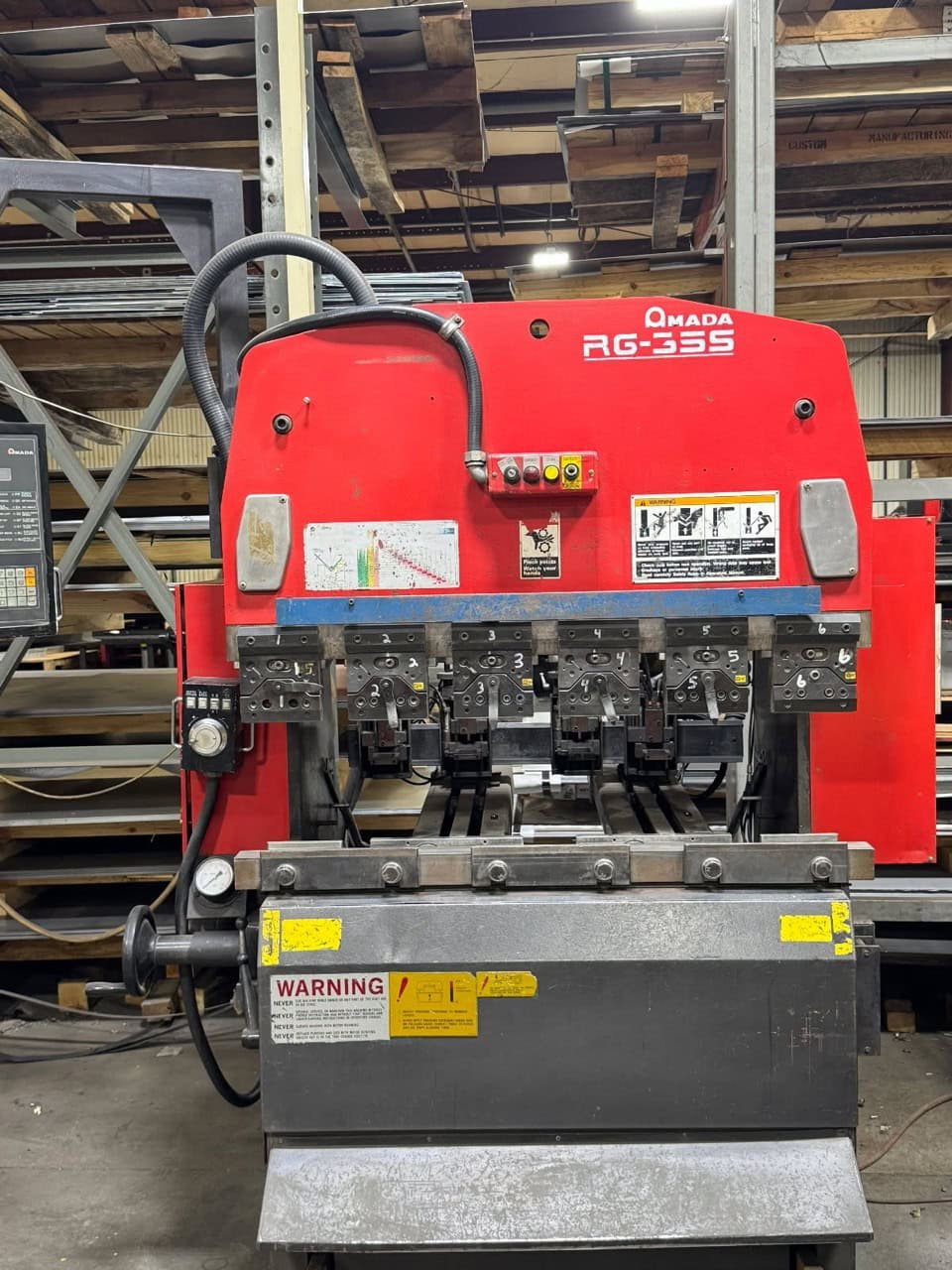 35 Ton x 4′ Amada RG-35 Press Brake, 1998
