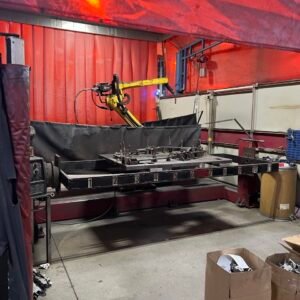 Genesis Welding Systems Robotic Welding Cell, Fanuc ArcMate 120iD 10L, 2012 – Miller Auto Axcess 300 DI Power Source (2)