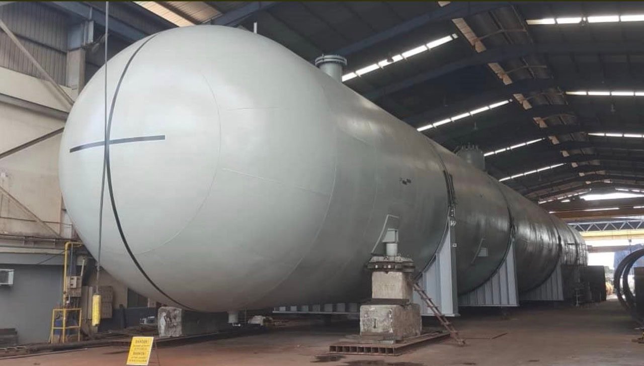 3300 m³ KNM LPG Bullet Tank – Horizontal Storage Vessel for Propane/Butane – 2017