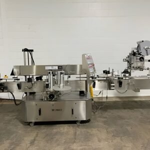 Tronics S3S Square Container Wraparound Labeler, 2015