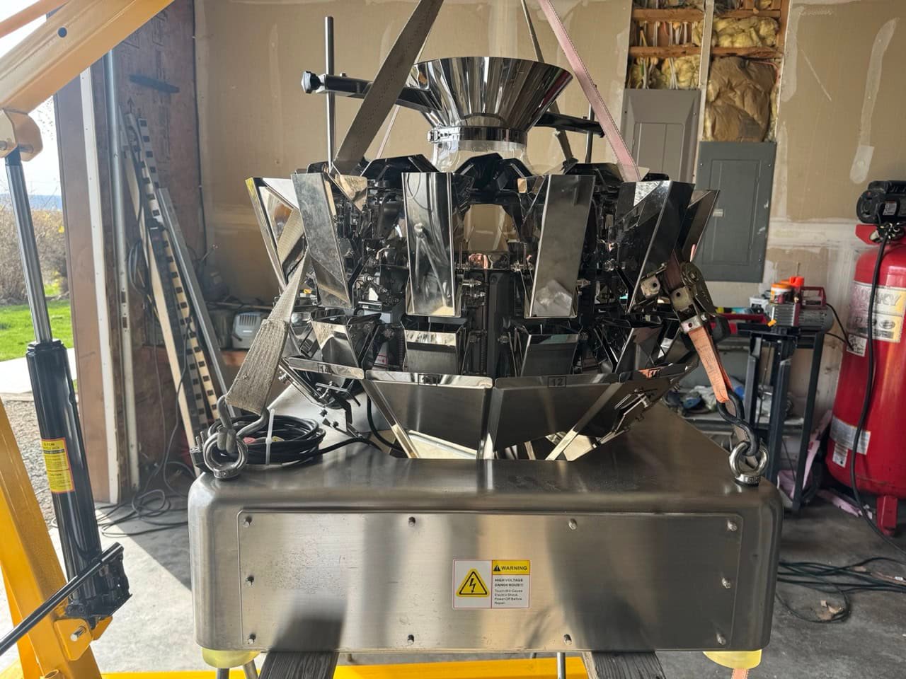 Kenwei 14-Head Multihead Weigher with Rotary Pouch Bagger & Checkweigher – Never Used (2015)