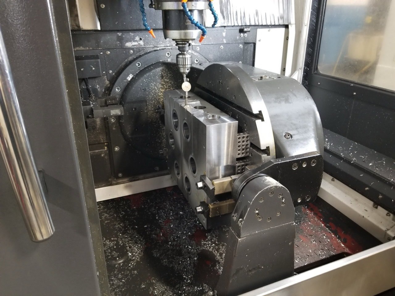 Litz Hitech LU-620 5 Axis UMC, 2017 – TSC, 12K RPM Spindle, Probe - Image 10