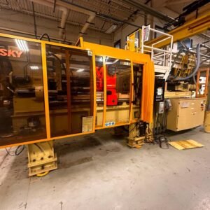 300 Ton 59 Oz Shot Husky RS70/60 Injection Molder, 1998