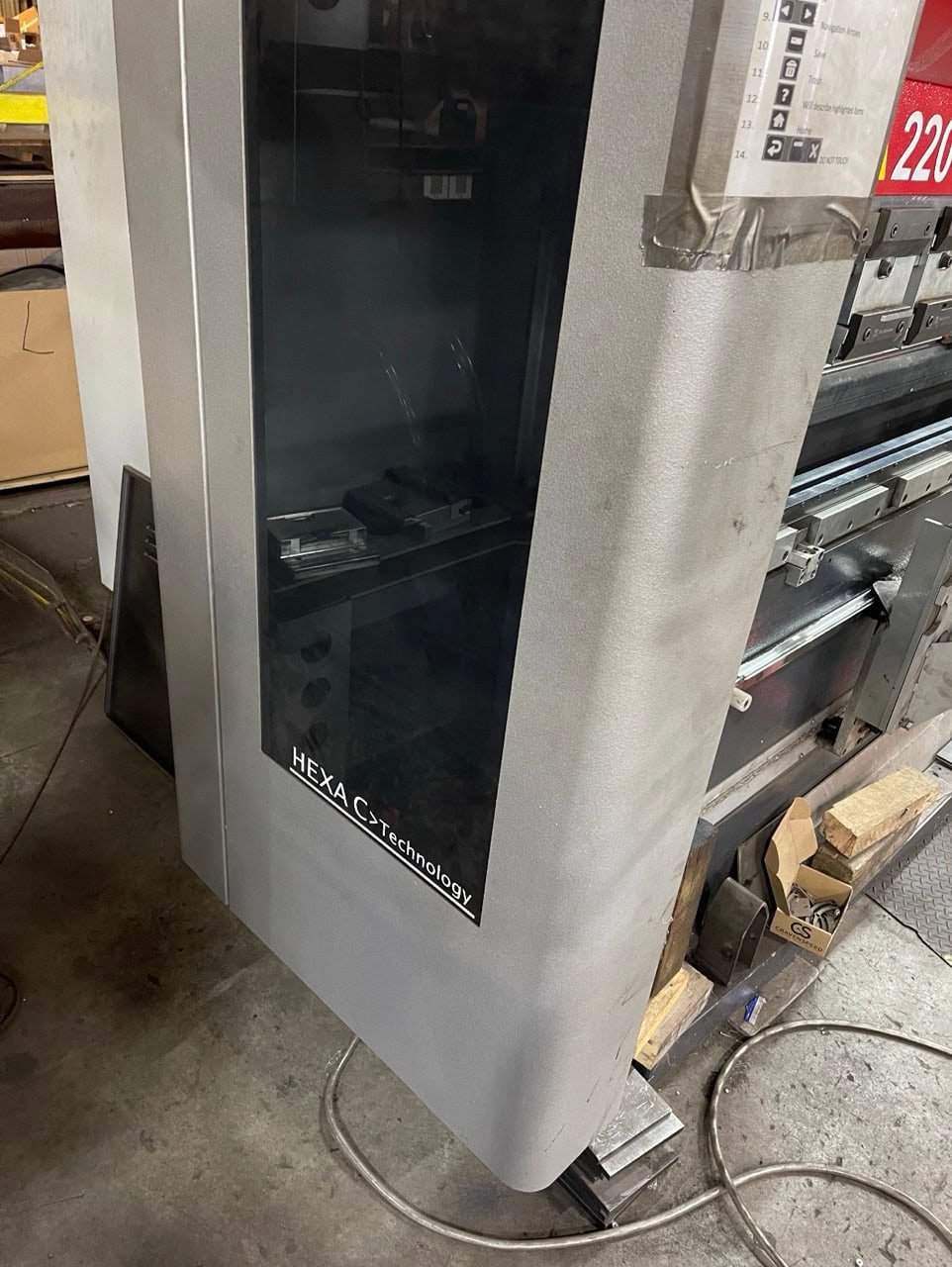 242 Ton x 13′ ADIRA Press Brake PA22040, 2021 – Tooling Included - Image 11