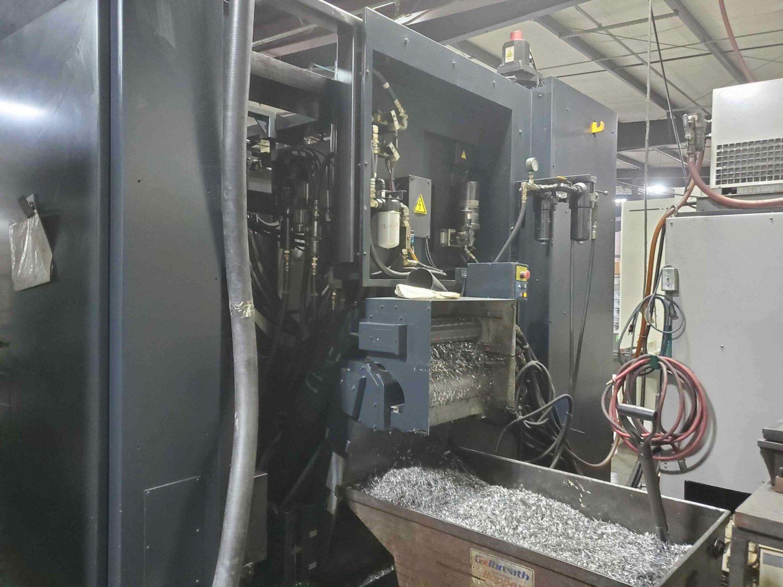 (2) Makino A66E HMC Cell, (1) 2003 & (1) 2005 – Both Full 4th Axis, Pallet size 19.7″ x 19.7″, Pro 3 Control, Auto Pallet Changer, TSC - Image 10