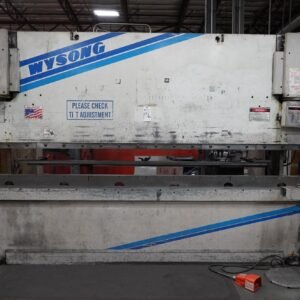 175 Ton X 12′ Wysong MTH175-144 Hydraulic Press Brake, 2002