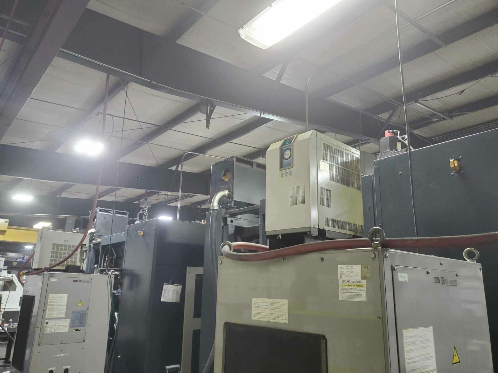 (2) Makino A66E HMC Cell, (1) 2003 & (1) 2005 – Both Full 4th Axis, Pallet size 19.7″ x 19.7″, Pro 3 Control, Auto Pallet Changer, TSC - Image 12