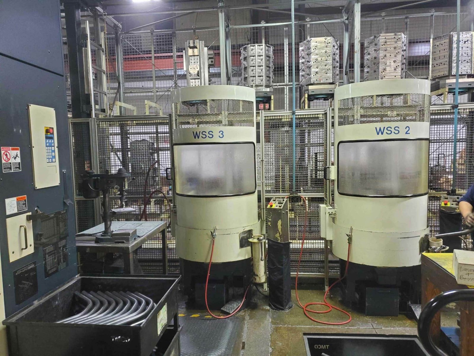 (2) Makino A66E HMC Cell, (1) 2003 & (1) 2005 – Both Full 4th Axis, Pallet size 19.7″ x 19.7″, Pro 3 Control, Auto Pallet Changer, TSC - Image 14