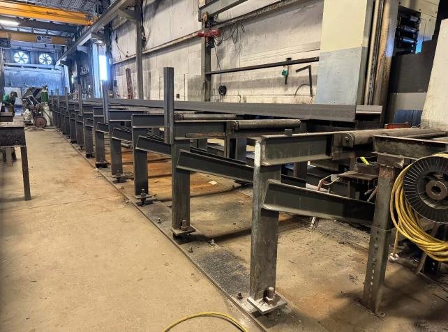 Ficep Excalibur 1201 DE CNC Single Spindle Beam Drill, 2016 – 60′ Roller Table, 6 Station ATC - Image 16