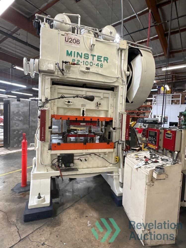100 Ton Minster Stamping Press P2 -100-48 - Image 16